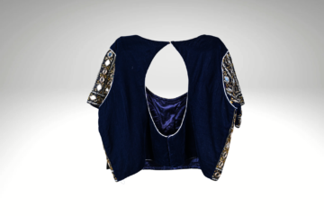 Celestial Velvet Elegance Blouse